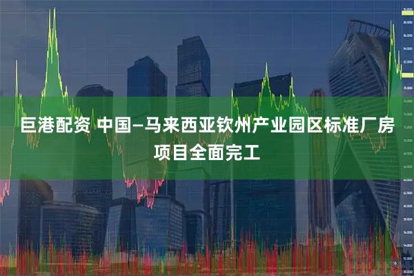巨港配资 中国—马来西亚钦州产业园区标准厂房项目全面完工